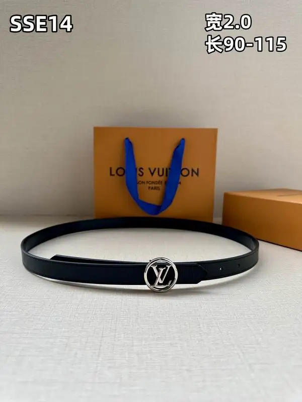LV belt 20mmX90-115cm 8L27